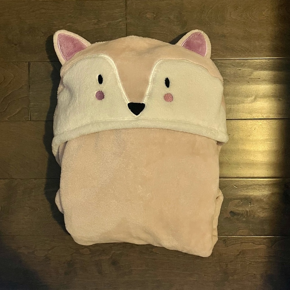 Pink Fox Cozy/Pillow